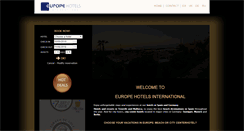 Desktop Screenshot of europe-hotels.org